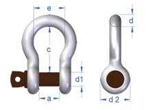 Bow Shackle No 854 and No 855